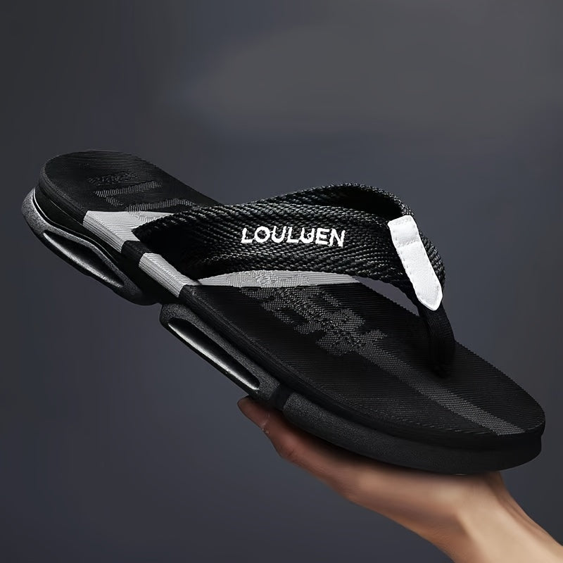 Men's Flip Flops, Lightweight Comfy Non Slip Thong Sandals For Indoor Outdoor Beach, Spring And Summer