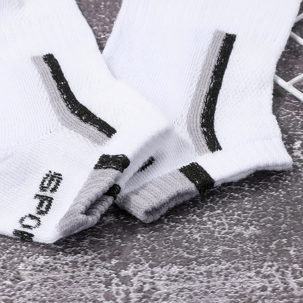 5pcs Men's Summer Thin Ankle Socks - Breathable Mesh, Sweat-Wicking, Low-Cut Athletic & Casual Socks in Black, Blue, White, Gray, Maroon with \