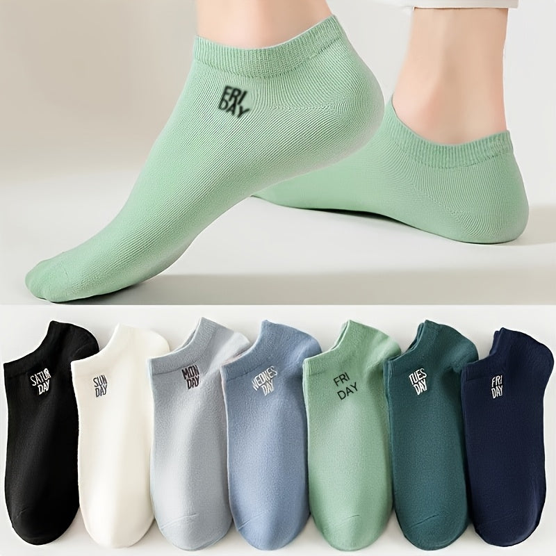 5 Pairs of Men'S Fashionable And Simple Low Cut Socks, Comfortable And Breathable Thin Socks, Suitable for Daily And Outdoor Wear, Suitable for Spring And Summer
