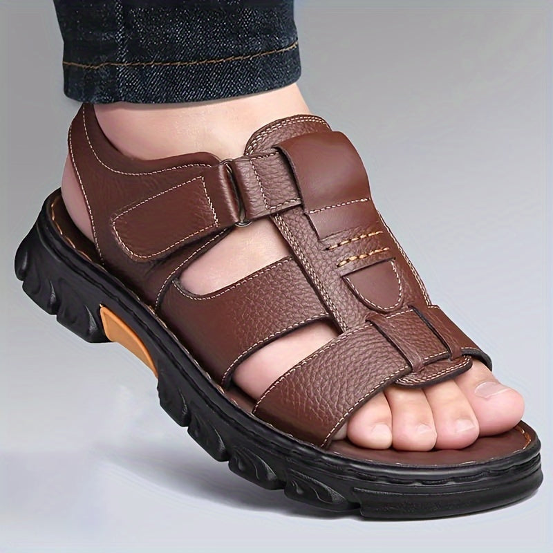 Men'S Fashion Sandals, Dual Use for Cooling and Dragging, Casual Outdoor Walking Shoes, Multiple Colors Available in Sizes 36-46