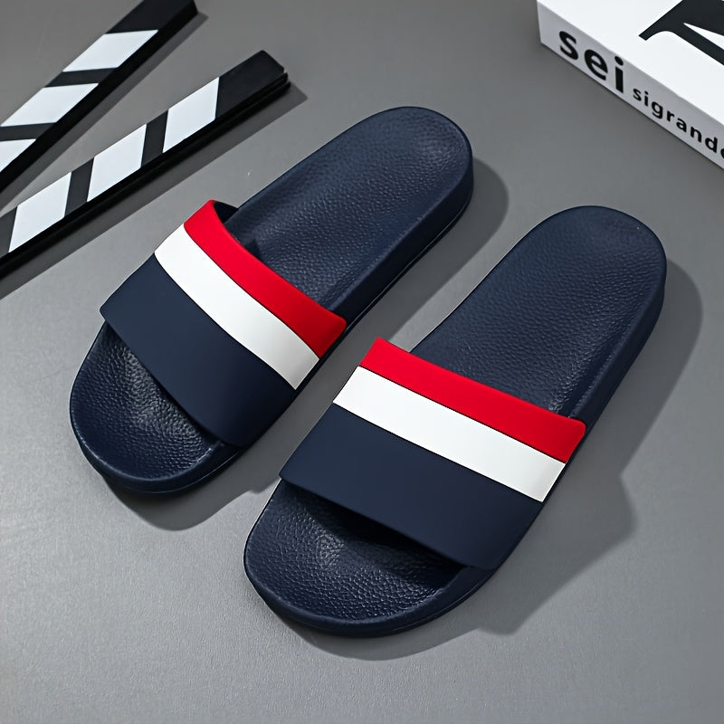 New Men'S Elegant And Stylish Strappy Sandals, Suitable for Indoor And Outdoor Use, Comfortable And Slip-Resistant All-Season Home Shoes.